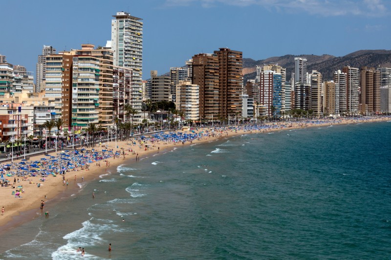 Benidorm, Costa Blanca w Hiszpanii