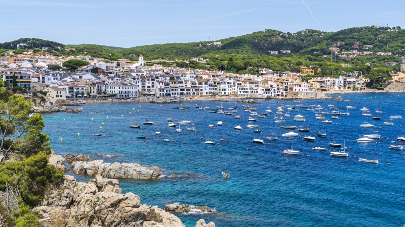 Calella de Palafrugell, Costa Brava, Hiszpania