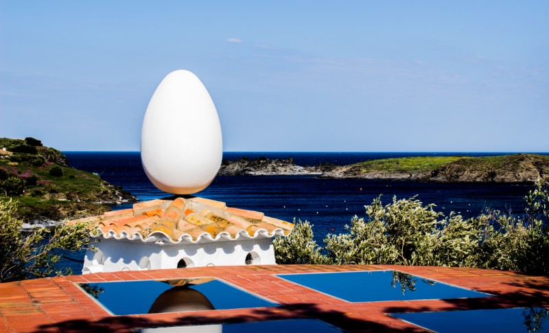Dom Dalego w Portlligat, Costa Brava, Hiszpania