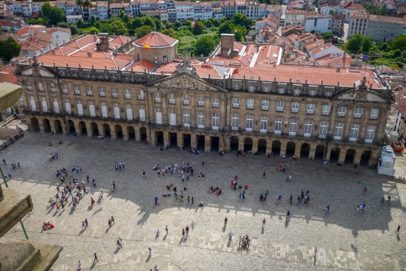 Katedra w Santiago de Compostela, Galicja, Hiszpania