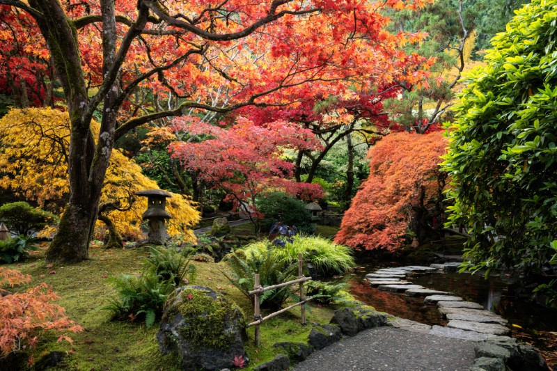 Ogrody Butchart (Butchart Gardens), Wyspa Vancouver, Kolumbia Brytyjska, Kanada