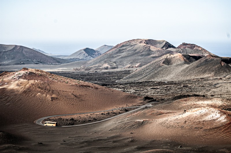 Park Narodowy Timanfaya na Lanzarote, Wyspy Kanaryjskie, Hiszpania