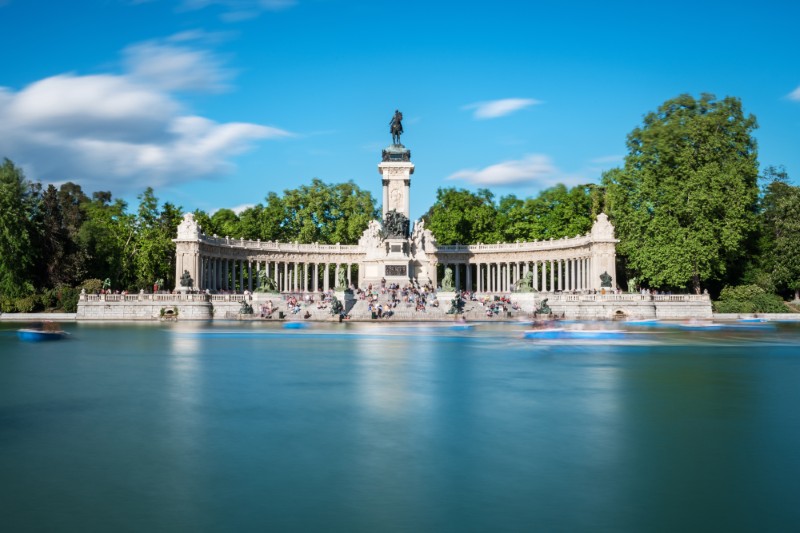 Park Retiro (Parque del Retiro), Madryt