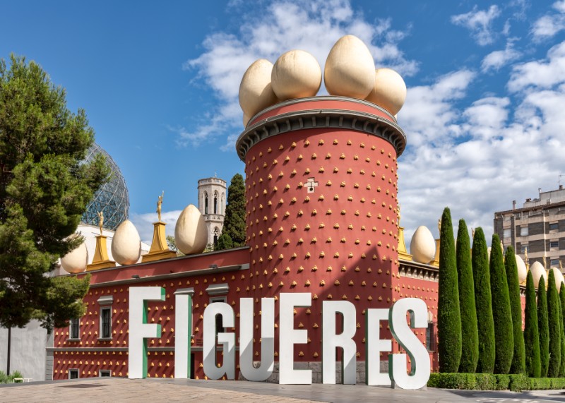 Teatr-Muzeum Dalego w Figueres, Hiszpania, Costa Brava