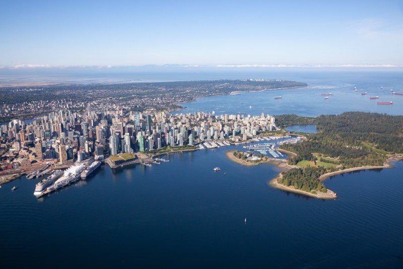 Vancouver, Stanley Park, Kolumbia Brytyjska, Kanada