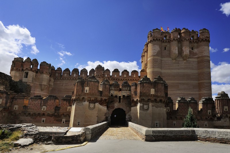 Zamek w Coca (Castillo de Coca), Hiszpania