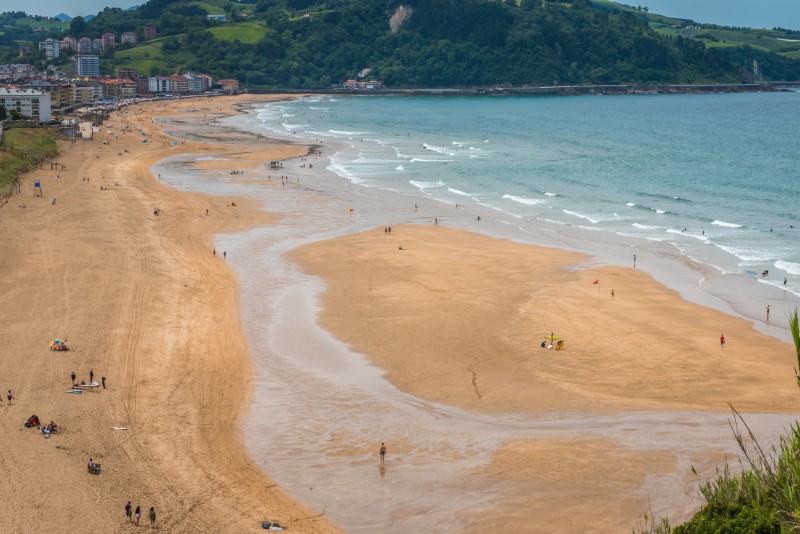 Zarautz, Kraj Basków w Hiszpanii